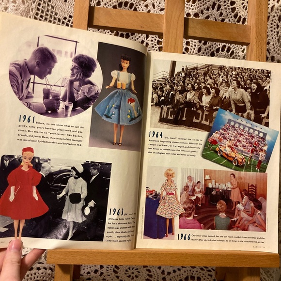 SOLD - Barbie 30th Anniversary Magazine - Winter 1990 - Photos, Features - Picture 10 of 16